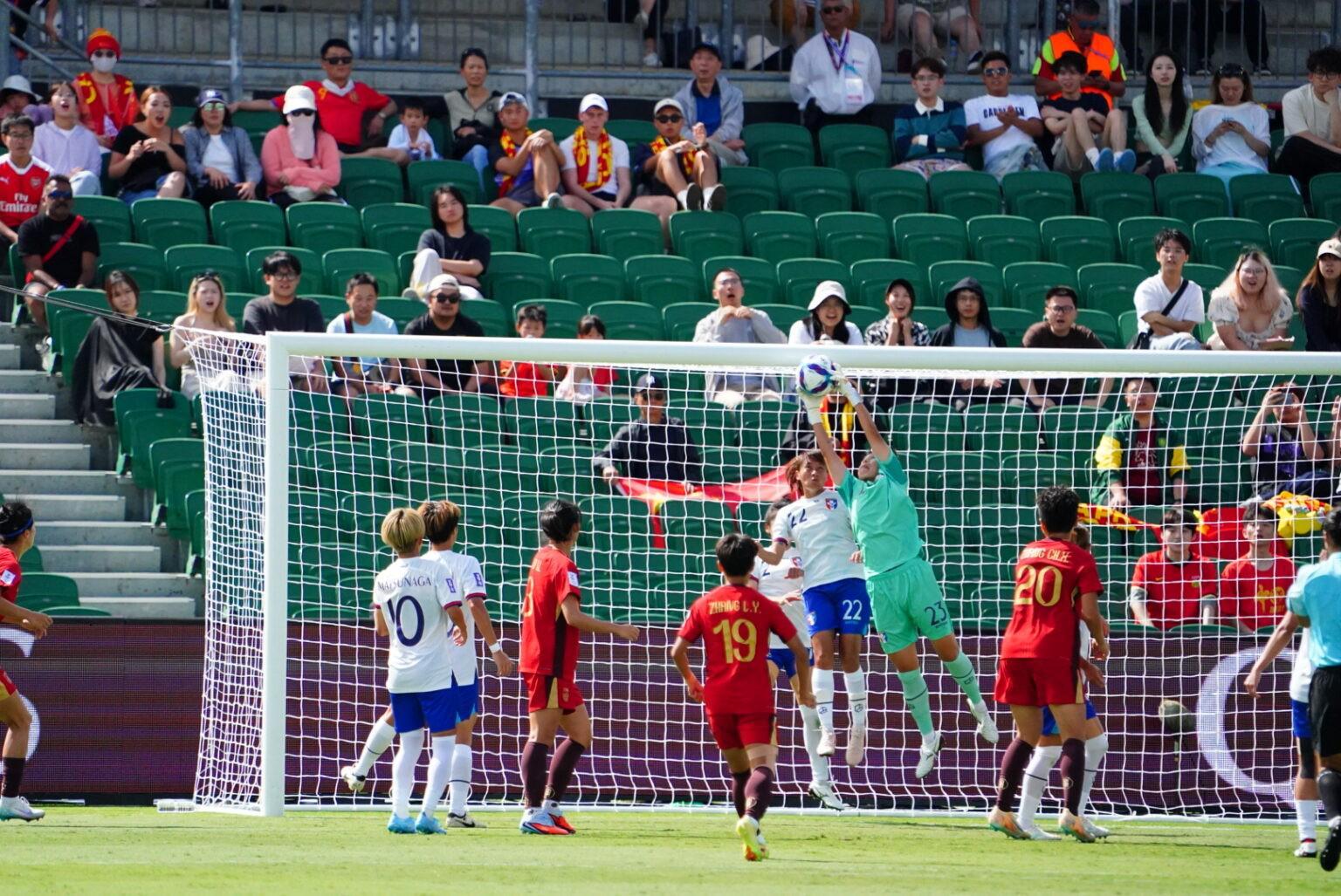 中国台北女足门将程思瑜：输球感到失落，下一场我们会赢下来